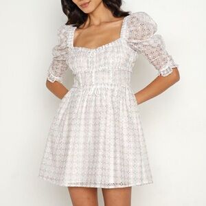 For Love & Lemons Libby Mini Dress XS
